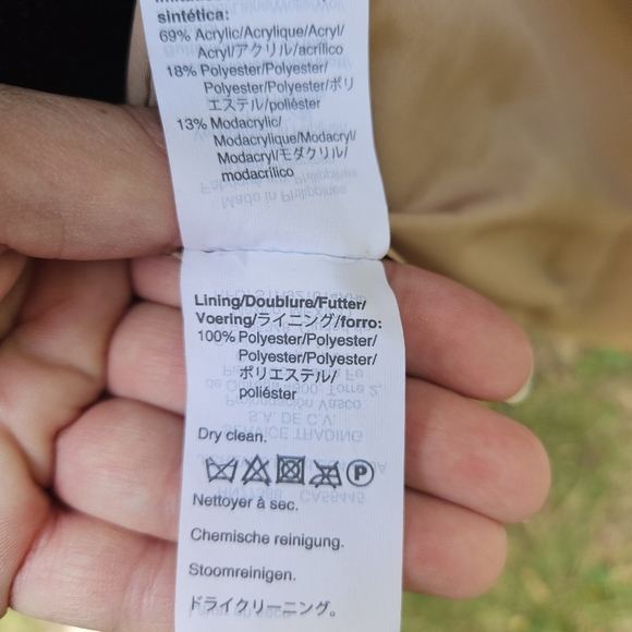 J. Crew Mercantile tan wool-blend Vail Parka size 14 - Picture 7 of 9